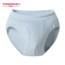 THREEGUN/1 шт., нижнее белье для мальчиков трусы-боксеры, детские трусы мягкие удобные детские шорты, трусы для мальчика-подростка