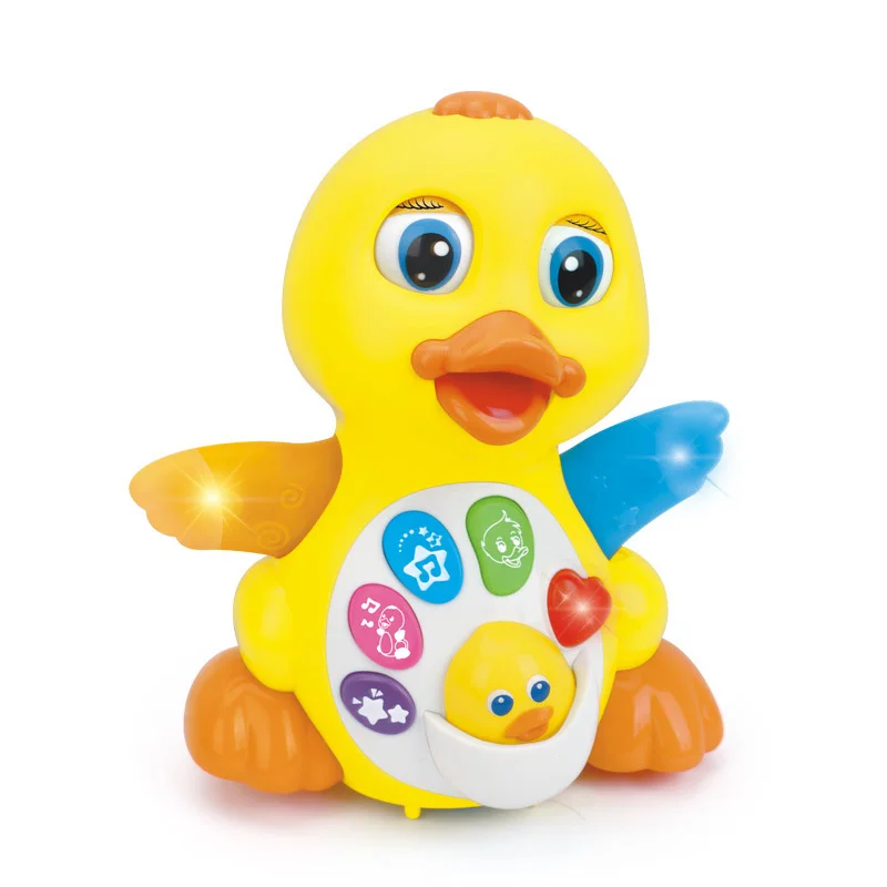 

2019 New Light up Dancing Singing Duck Toy Musical Educational Toys for Kids Toddler