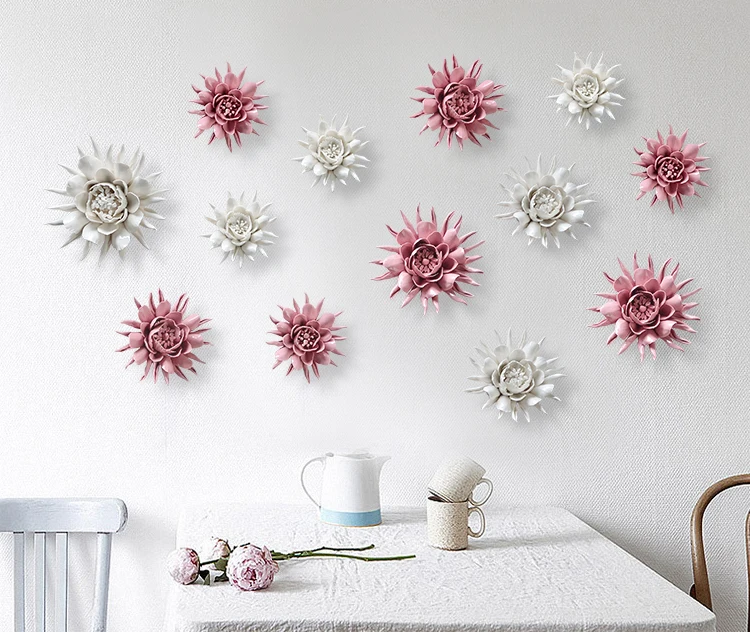 Epiphyllum декоративное настенное цветочное блюдо фарфоровое декоративное блюдо винтажный домашний декор рукоделие Ремесленная комната Украшение Фигурка