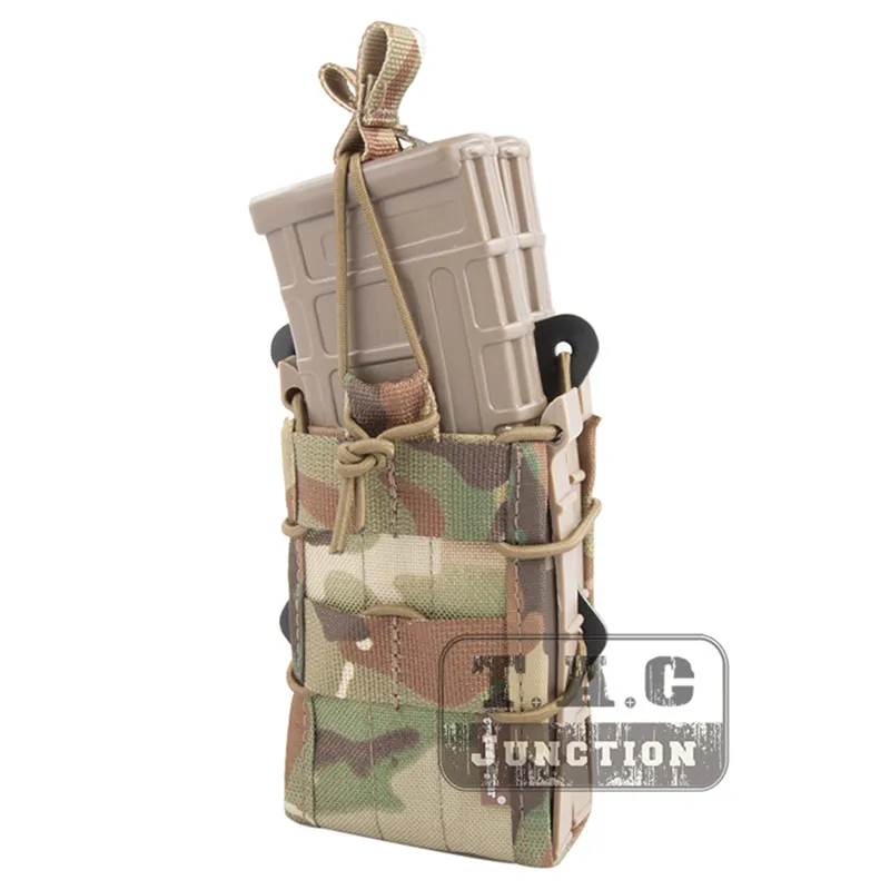 Emerson двойной винтовки модульный подсумок для 5,56 M4 M16 AR15 SR52 P-MAGS M1A1 G3 разгрузка emersongear магазинная сумка для обоймы Перевозчик