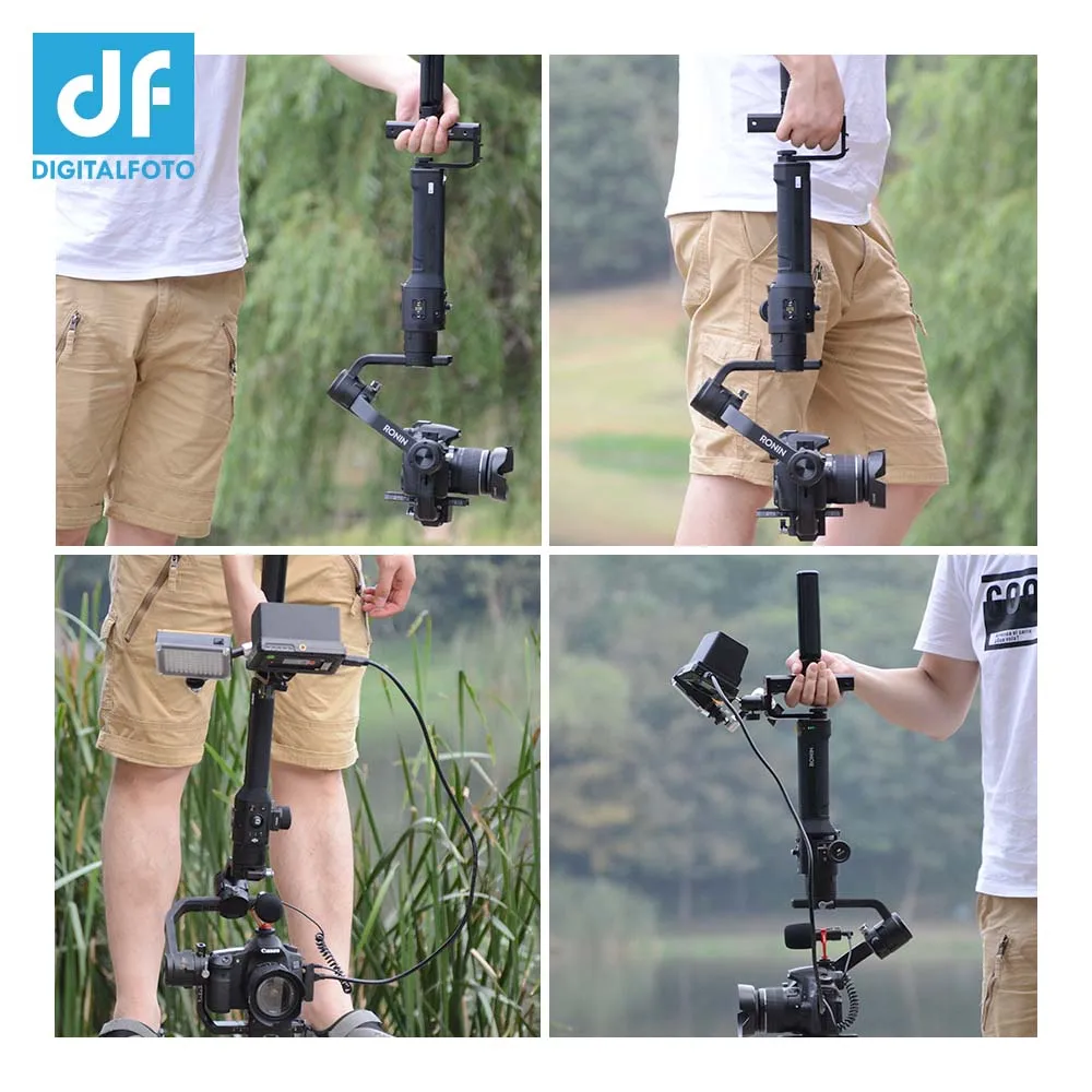 DIGITALFOTO DJI RONIN S RONIN SC gimbal аксессуары для зрения, удлинение нижней части шеи, ручка для перевернутой съемки, подключение для крана 2