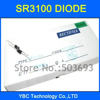 

50pcs/lot SR3100 Schottky Diode