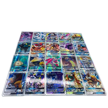 

Funny No Repeat 200Pcs GX 10 30 60Pcs MEGA EX Shining Cards Children Game Battle Carte Trading Cards Game