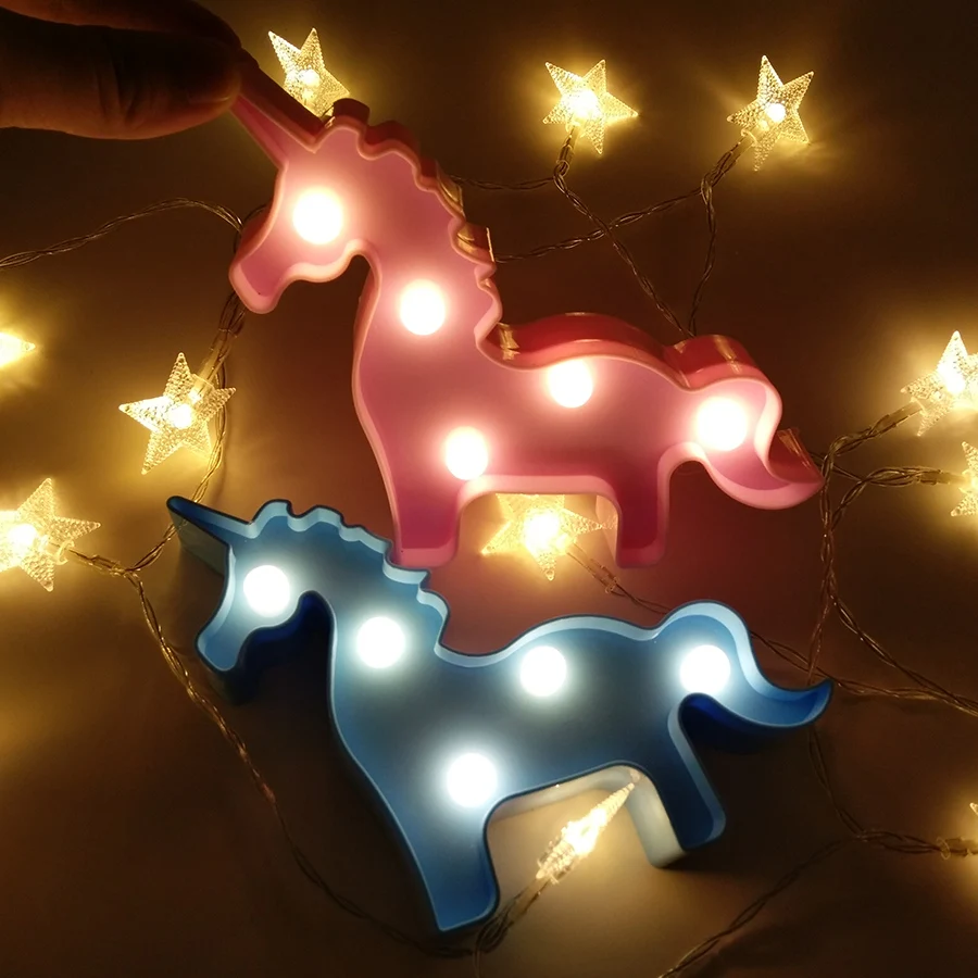 Thrisdar 3D Unicorn LED Night light Cute Animal Unicorn Table lamp Creative Gift Toys For Kids Baby Bedroom Party Holiday Light Thrisdar 3D Unicorn LED Night light Cute Animal Unicorn Table lamp Creative Gift Toys For Kids Baby Bedroom Party Holiday Light