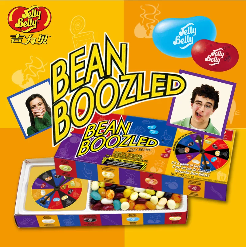 Food,1 Pack,100 Grams, Jelly Bean Boozled Belly Candy Game Extreme