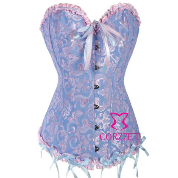 Fantansy Lady Clubwear&Shaperwear Trainer Suit Women Blue Pin Up