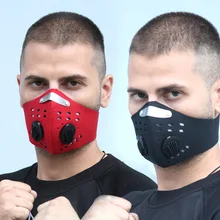 Защитная маска для верховой езды, бега, горного смога, Пылезащитная маска с активированным углем, дыхательный щит