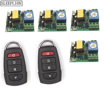 

Sleeplion 110V 220V 10A Relay Wireless Switch Controller Remote Light Switch System Receiver Transmitter Remote Controller