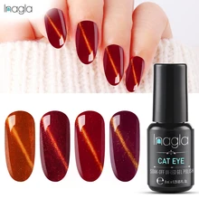 Inagla кошачий глаз 3D магнитный лак для ногтей золотой УФ-гель лак Vernis Полупостоянный Гель-лак для ногтей с эффектом «кошачий глаз» маникюрный лак