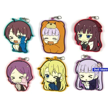 

New Game Takimoto Hifumi Suzukaze Aoba Original Japanese anime figure rubber mobile phone charms/key chain strap D254