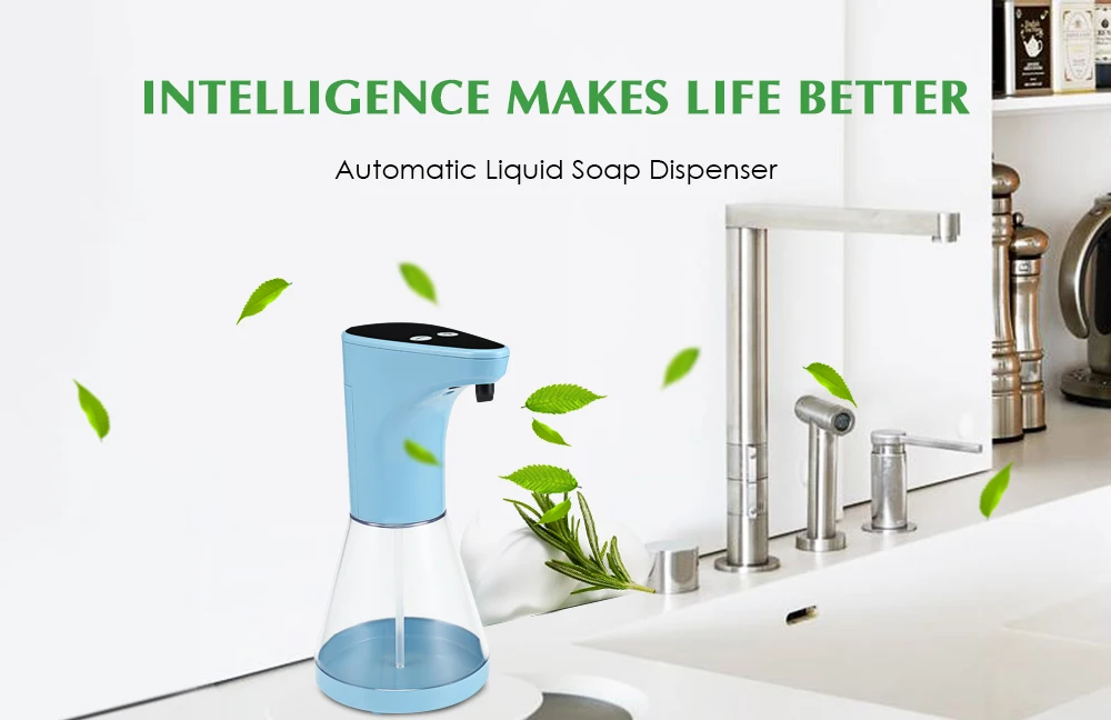 Автоматический диспенсер для жидкого мыла, контейнер для мытья рук, цветной декор для ванной комнаты, портативный диспенсер для мыла