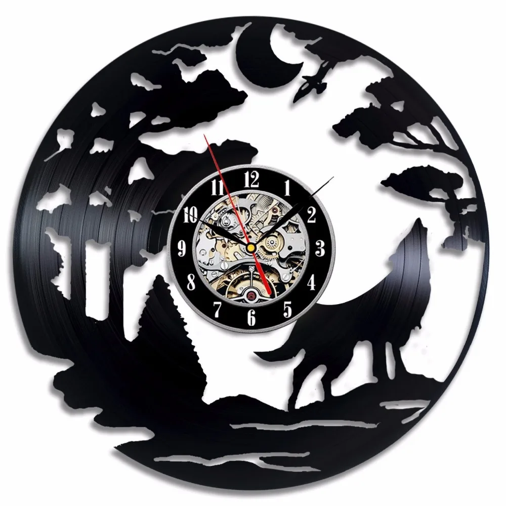 World of Warcraft Art Vinyl Wall Clock Gift Room Modern Home Record