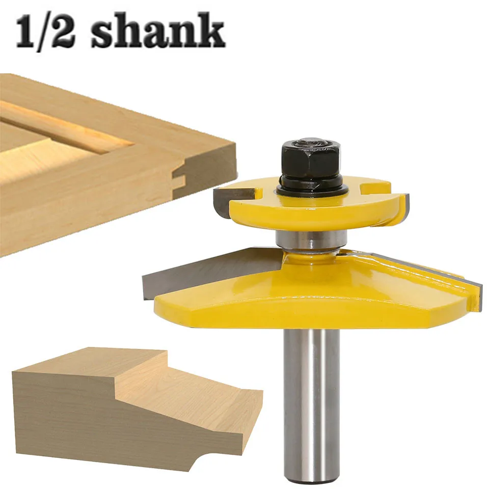 

1pc 12mm Shank 3" Diameter Ogee Door Raised Panel Router Bit Tungsten Door Knife Tenon Cutter Woodworking Cutter Tools