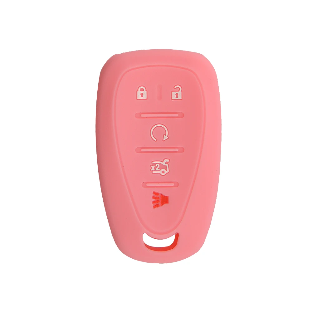5 buttons silicone car key for Chevrolet 5