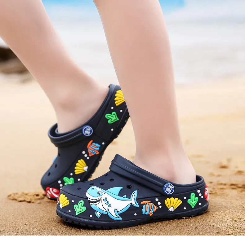 2017 New fashion children garden shoes children cartoon sandal babies summer slippers high quality kids garden children sandals (17)