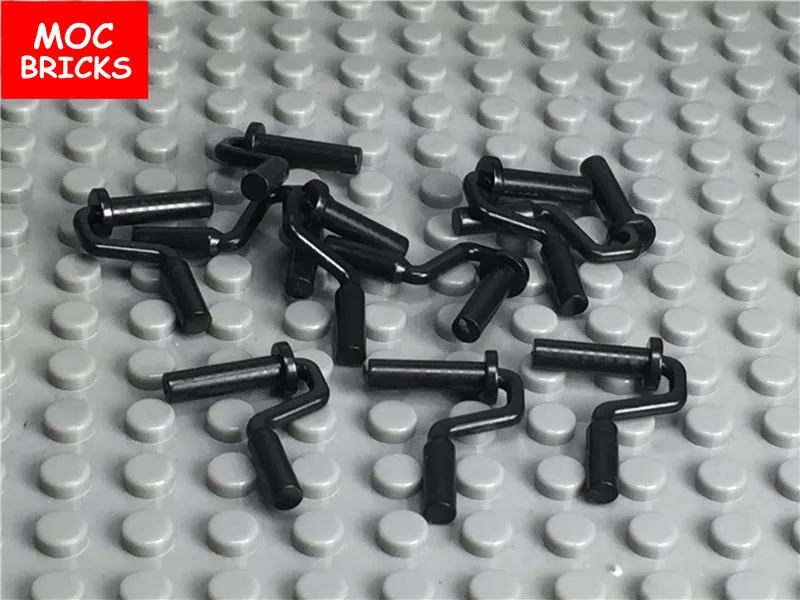 

10pcs\lot MOC Bricks Black Utensil Paint Roller Brush Handle fit with 12885 Educational building blocks toys bricks kids gifts