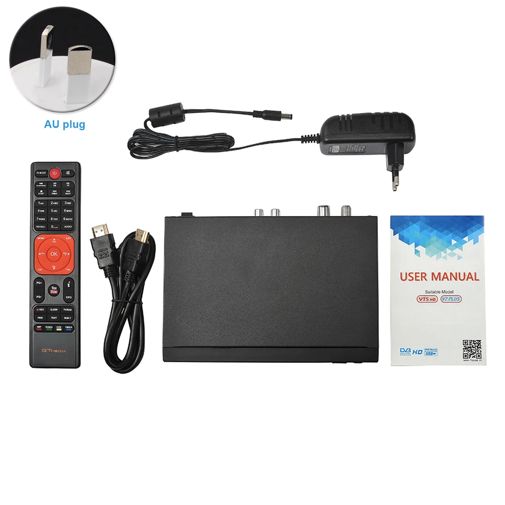 Support H.265 TV DVB-S2 Receiver Satellite Built Wifi Dongle Set-top Boxes DVB-T2 USB |