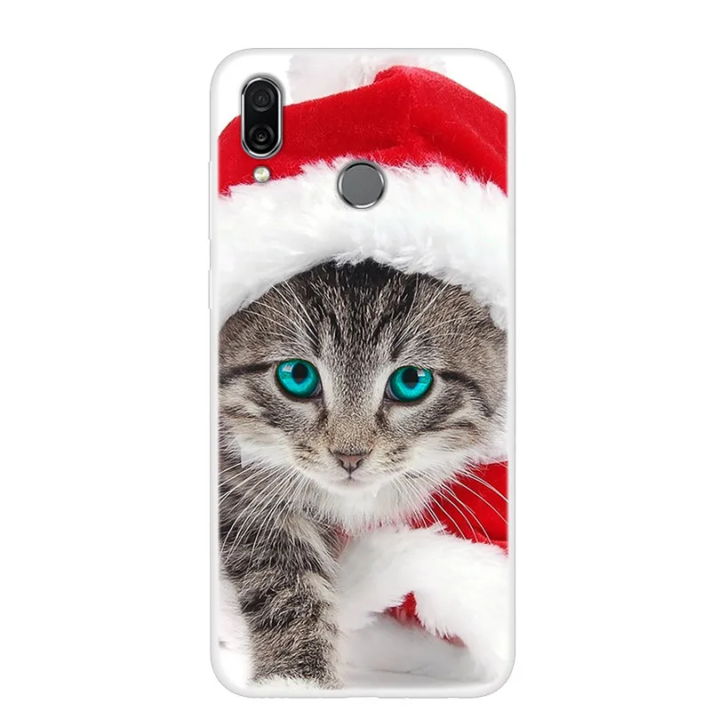 Chic Floral & Animal Print Soft TPU Silicone Case for Huawei Honor Play - 6.3 Protective Phone Cover