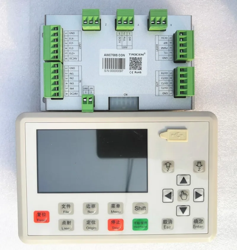 Автофокус 1060 80 Вт ruida Co2 лазерная гравировка машина 110v \ 220v cnc лазерный гравер DIY лазерная маркировочная машина