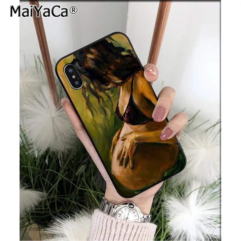 MaiYaCa/мягкие аксессуары для телефона из ТПУ беременных мам чехол iPhone 8 7 6 6S Plus X XS MAX 5