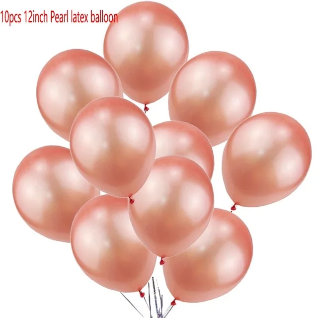 Синие шары воздушные шары Deco день рождения звезда воздушный шар из фольги Гелий День Рождения украшения Детские шары для взрослых серебряные Globos - Цвет: rose gold baloon