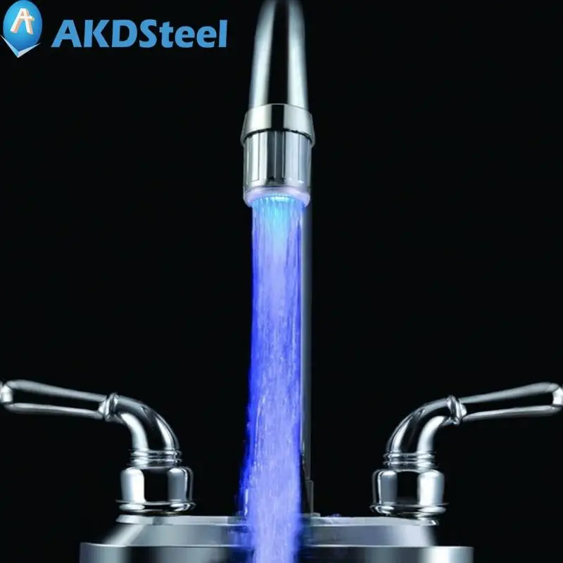 

Creative LED Colour-Change Water Tap Light Automatic Power Generation Exquisite Luminous Tap Water Faucet Adapter ER0