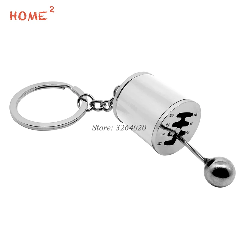 

Turbo Shift Lever Handle Key Ring Car Gearbox Keychain Auto Keyring For Volvo Subaru SAAB Audi BMW Renault KIA Mazda Lada Toyota