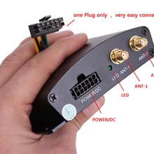 Высокая скорость HD Автомобильный ТВ-тюнер мобильный DVB-T T2 MPEG-4 цифровой ТВ приемник коробка двойные антенны для России Европейский