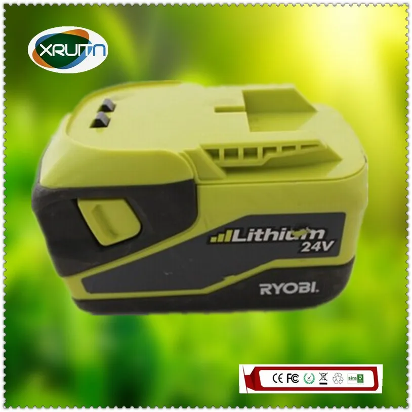 Free Shipping For Ryobi Li Ion 24v Volt 2400mah/2.4ah Cordless Battery