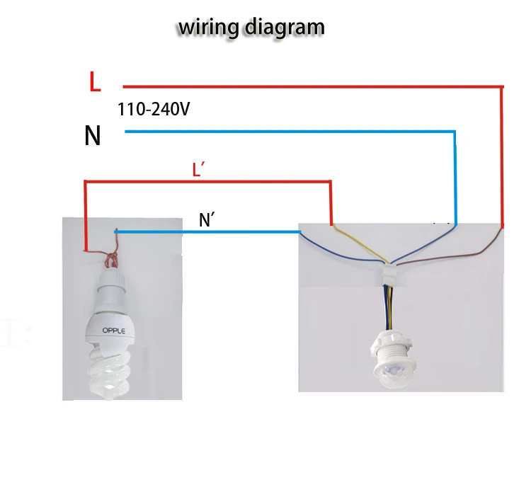 100 V-240 V 50HZ движения PIR Сенсор переключатель ИК инфракрасный человеческого тела indction Сенсор светильник Управление модуль детектора Сенсор