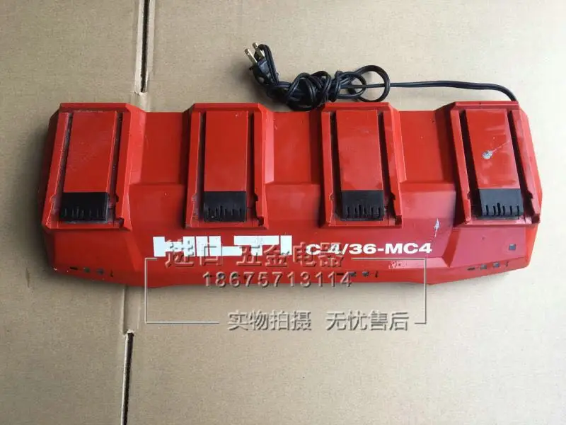 Используется Hilti C 4/36 MC4 14 4 V 36V литиевая батарея мульти зарядное устройство|hilti