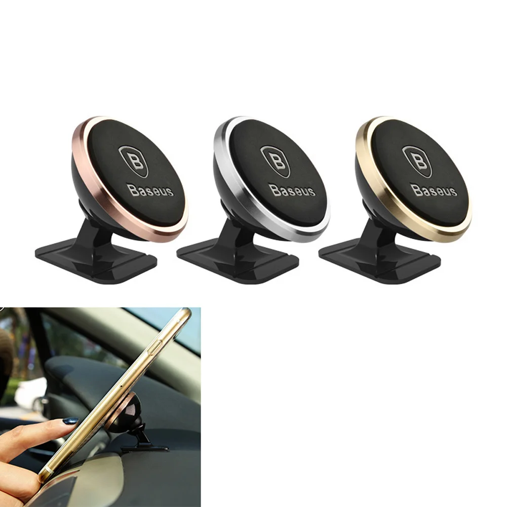

Universal Car Phone Holder 360 Degree Rotate Magnetic Mobile Stands Air Vent Mount for GPS Phones YAN88