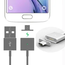 Fast Charge Magnetic Micro USB Charging Data Sync Cable Magnetic Adapter Charger for Samsung Galaxy For LG HTC Huawei Android