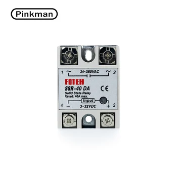 

5pcs Solid State Relay SSR 40DA 40A /250V