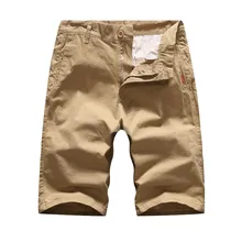 Мужские шорты, шорты с карманами, повседневные однотонные, Классический прямой крой, брюки, спортивные шорты