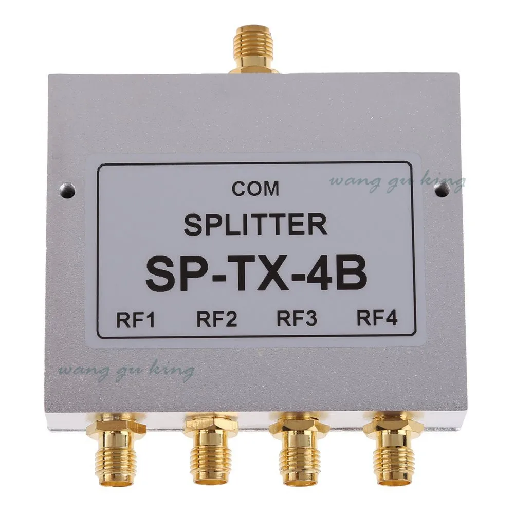

New 4 Way Power Splitter 800-2500MHz SMA RF Power Splitter power divider booster accessory mobile phone booster