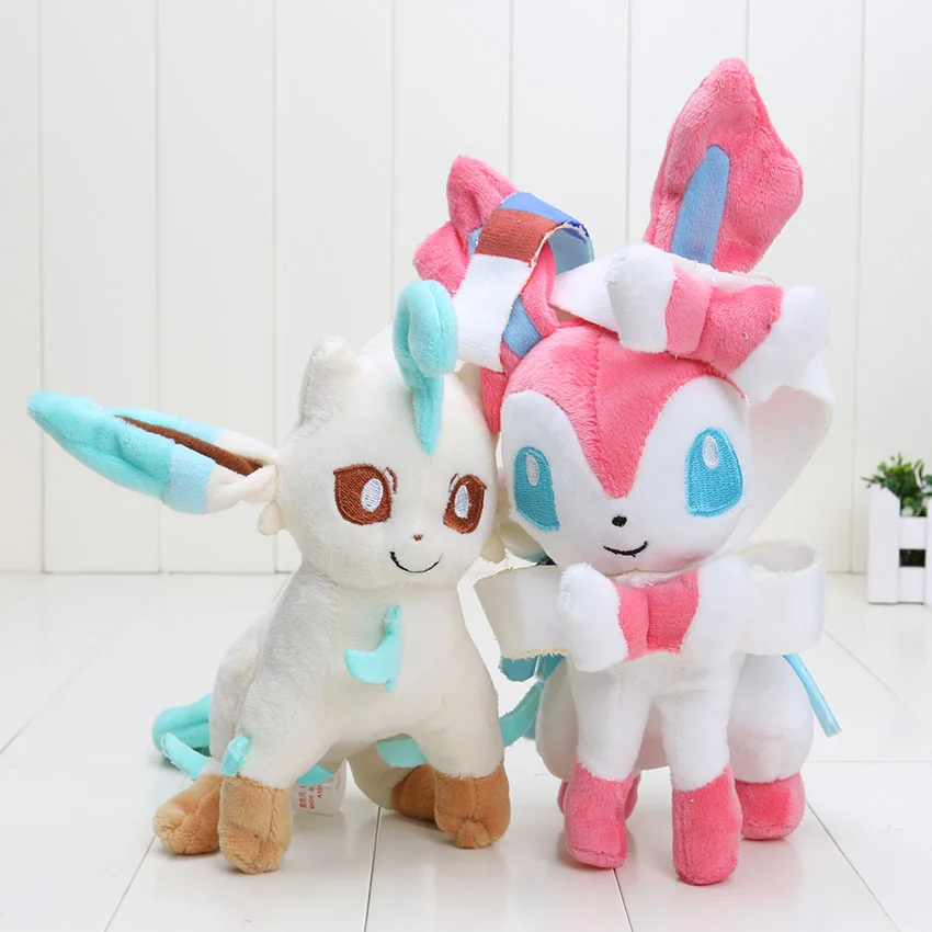 Карманная кукла Eevee Sylveon Espeon Flareon Umbreon Glaceon Jolteon Vaporeon Leafeon мягкая плюшевая с наполнителем игрушки размер в 16-23 см