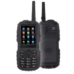 A17 WCDMA/GSM 3g радио IP67 водонепроницаемый мобильный телефон PTT Walkie Talkie смартфон с двумя sim-картами работа с Zello PTT F22 F25