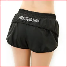 Летние Новые анти-Легкий ремень выстроились с быстросохнущей фитнес-повседневные женские шорты стрейч шорты для бега теннис спортивные шорты