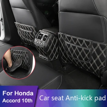 

For Honda Accord 10th 2018 2019 2020 Car Seat Covers Protectors Care Seat Back Anti-kick Pad Case for children Kick Mats