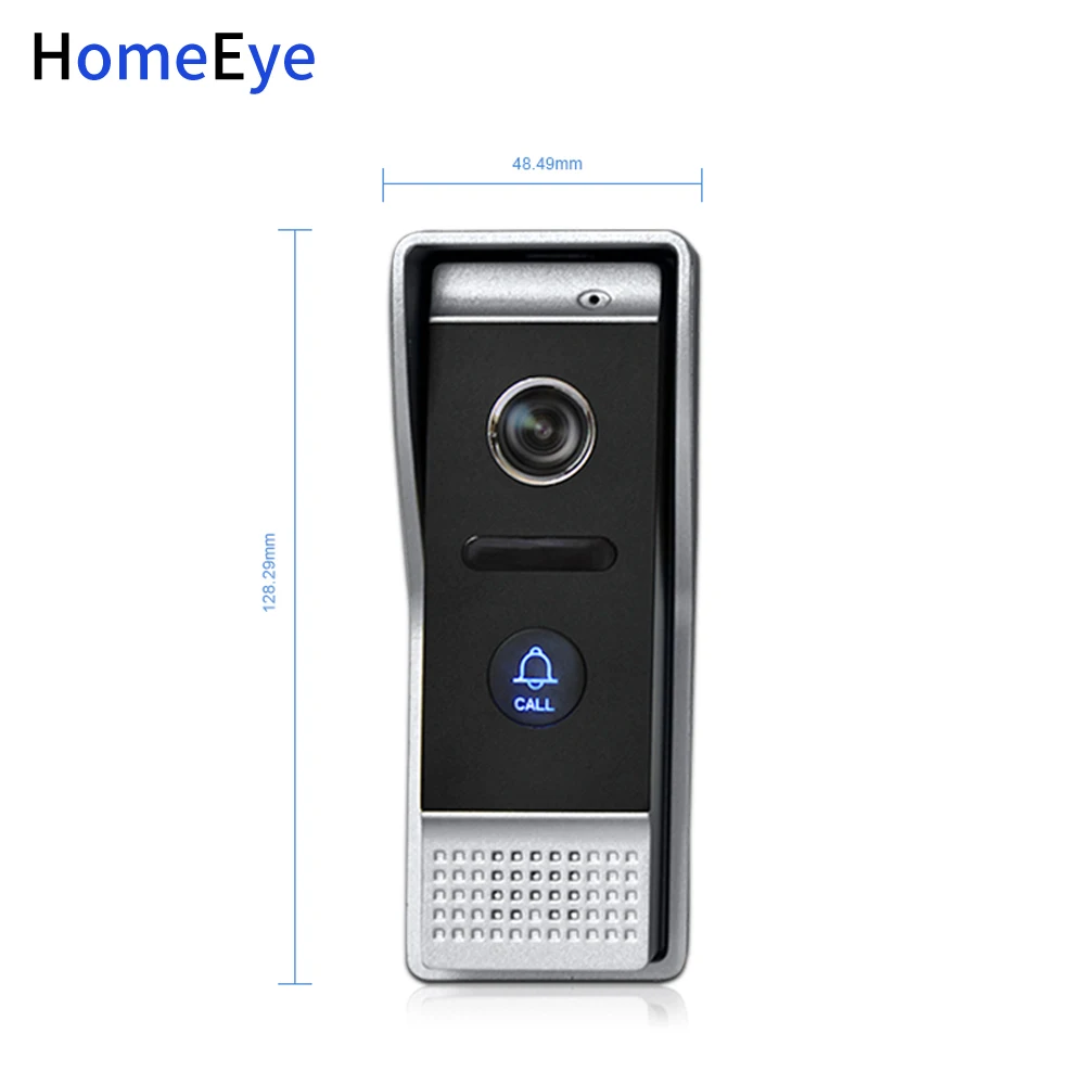 4 проводной видеодомофон HomeEye 1200TVL дверной звонок водонепроницаемый