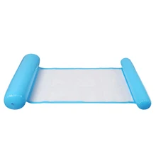 Портативный надувной матрас для мужчин и женщин, плавающая кровать, ПВХ, водный спортивный надувное кресло для отдыха, бассейн, надувной матрас, гамак