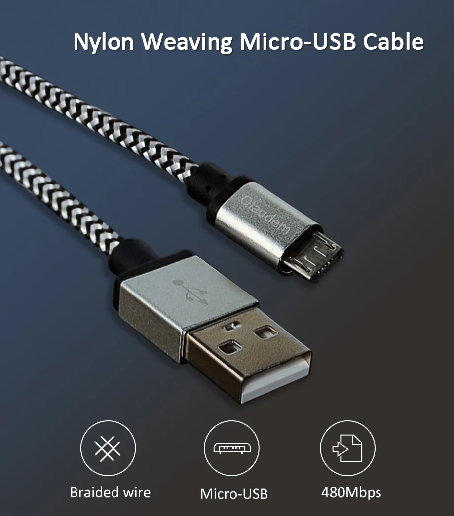 1.cable micro usb