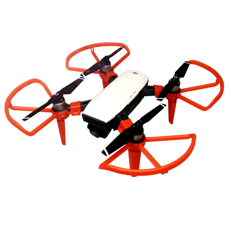 DJI Spark защита пропеллера крышка Расширенная шасси интегрированный дизайн для радиоуправляемого квадрокоптера Дрон черный белый красный