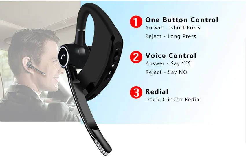 Aimitek V8S Wireless Bluetooth Earphone-24