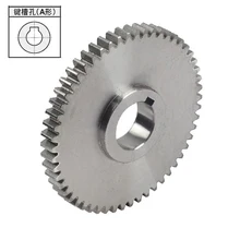 Chaveta 1.0m90T dente 45 # aço chefes 1 módulo spur enviar chave plana