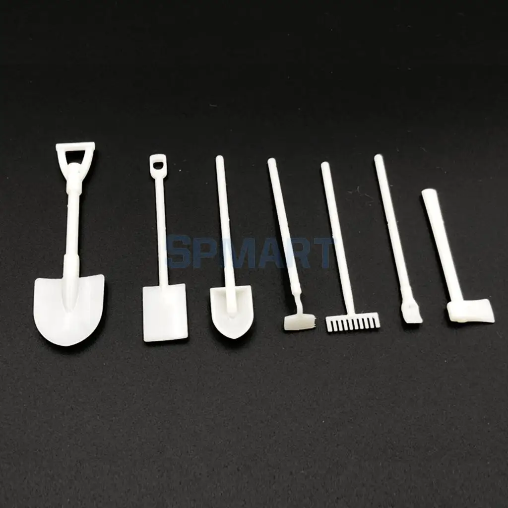1/16 6WD 4WD 2.4G RC Military Truck Tools Oil Tank Bucket Ladder Shovel Model for WPL Body Decor