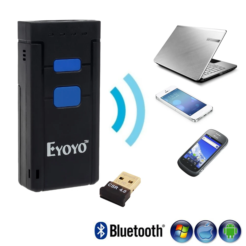 EYOYO MJ-2877 اللاسلكية 2D الباركود ماسحة بلوتوث V4.0 QR بار قانون القارئ اللاسلكية لالروبوت IOS الهاتف المحمول 2D ماسحة EYOYO MJ-2877 اللاسلكية 2D الباركود ماسحة بلوتوث V4.0 QR بار قانون القارئ اللاسلكية لالروبوت IOS الهاتف المحمول 2D ماسحة