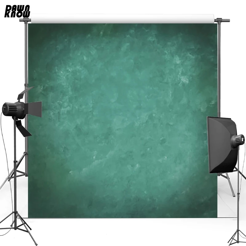 

Texture Green Solid Color Vinyl Photography Background For Children New Fabric Flannel Backdrop For Newborn photo studio MH065