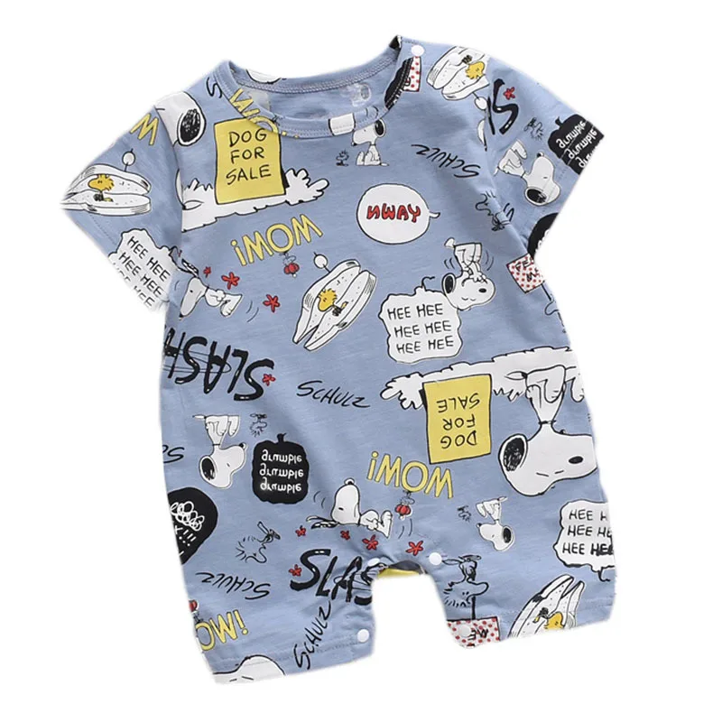 Newborn Summer Baby Boy Romper Short Sleeve Cotton Infant Jumpsuit Cartoon Printed Baby Girl Rompers Newborn Baby Clothes Newborn Summer Baby Boy Romper Short Sleeve Cotton Infant Jumpsuit Cartoon Printed Baby Girl Rompers Newborn Baby Clothes